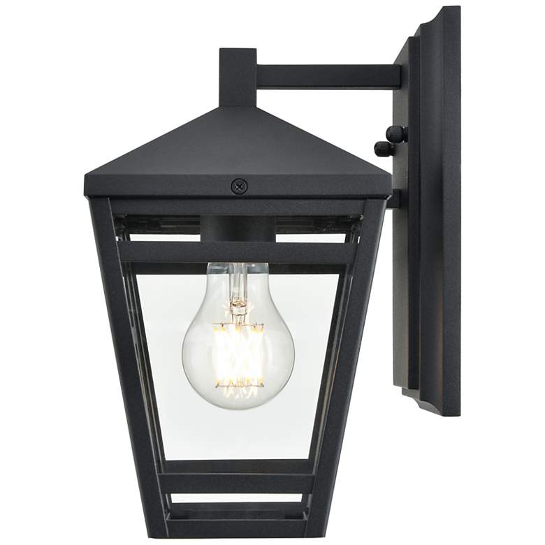 Image 5 Millennium Lighting Seager 1-Light Outdoor Wall Sconce in Textured Black more views