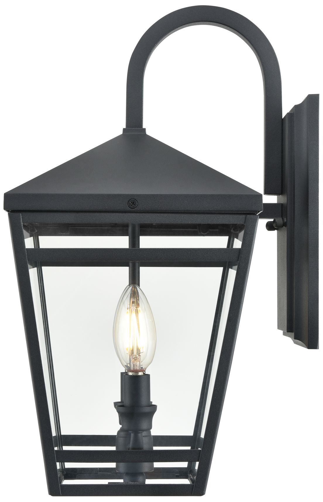 Image 5 Millennium Lighting Seager 2-Light Outdoor Wall Sconce in Textured Black more views