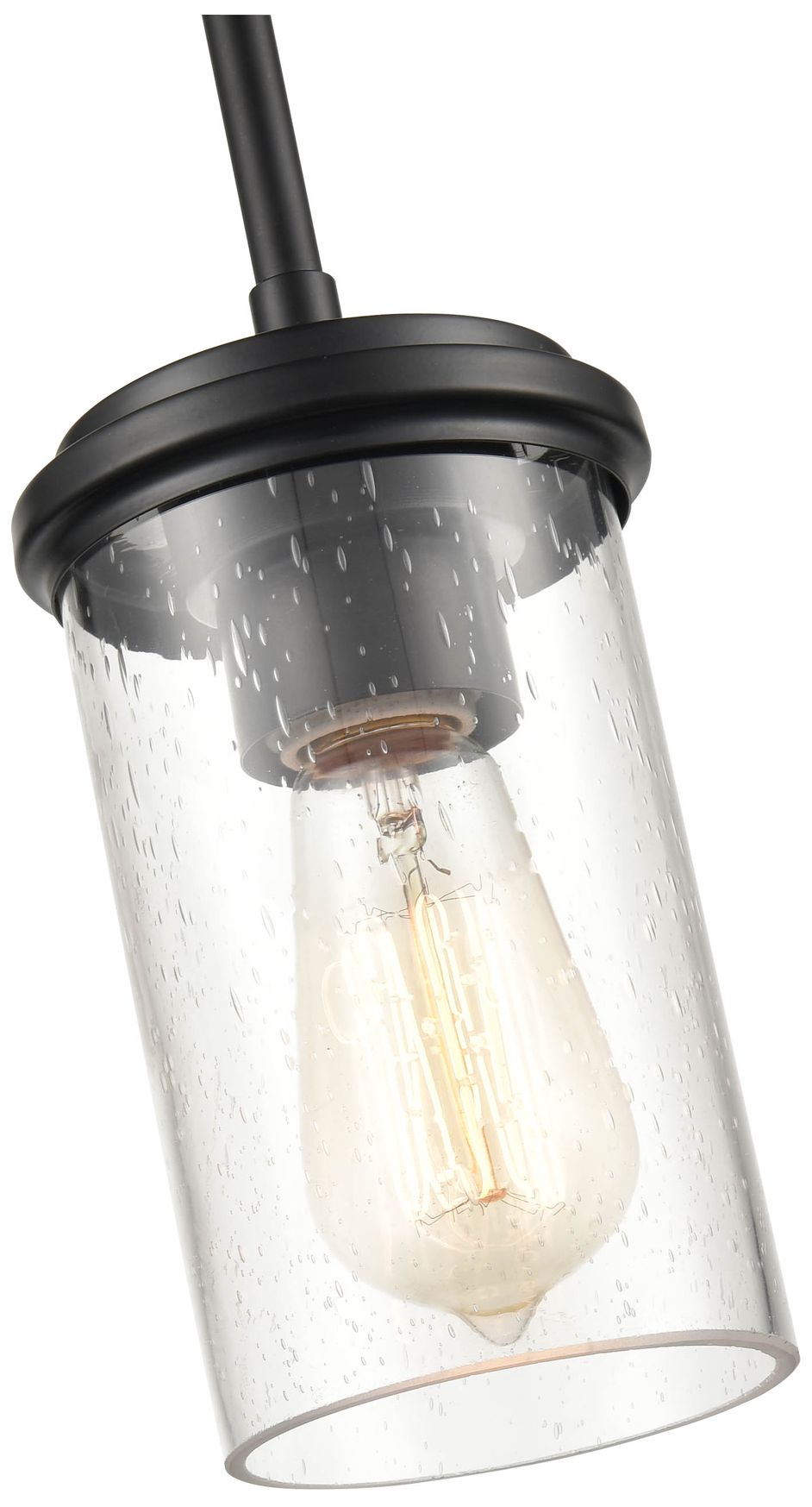 Image 2 Millennium Lighting Taos 1 Light Mini-Pendant Fixture in Matte Black more views