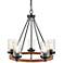 Millennium Lighting Taos 26" Wide 5-Light Ring Chandelier