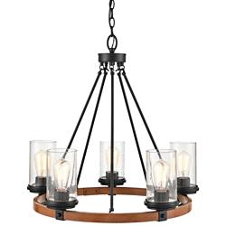 Millennium Lighting Taos 26" Wide 5-Light Ring Chandelier