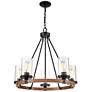 Millennium Lighting Taos 26" Wide 5-Light Ring Chandelier in scene