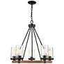 Millennium Lighting Taos 26" Wide 5-Light Ring Chandelier in scene
