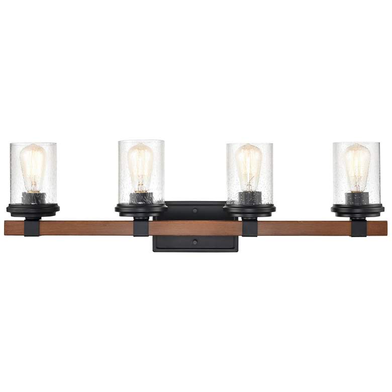 Image 1 Millennium Lighting Taos 4 Light Vanity Fixture in Matte Black