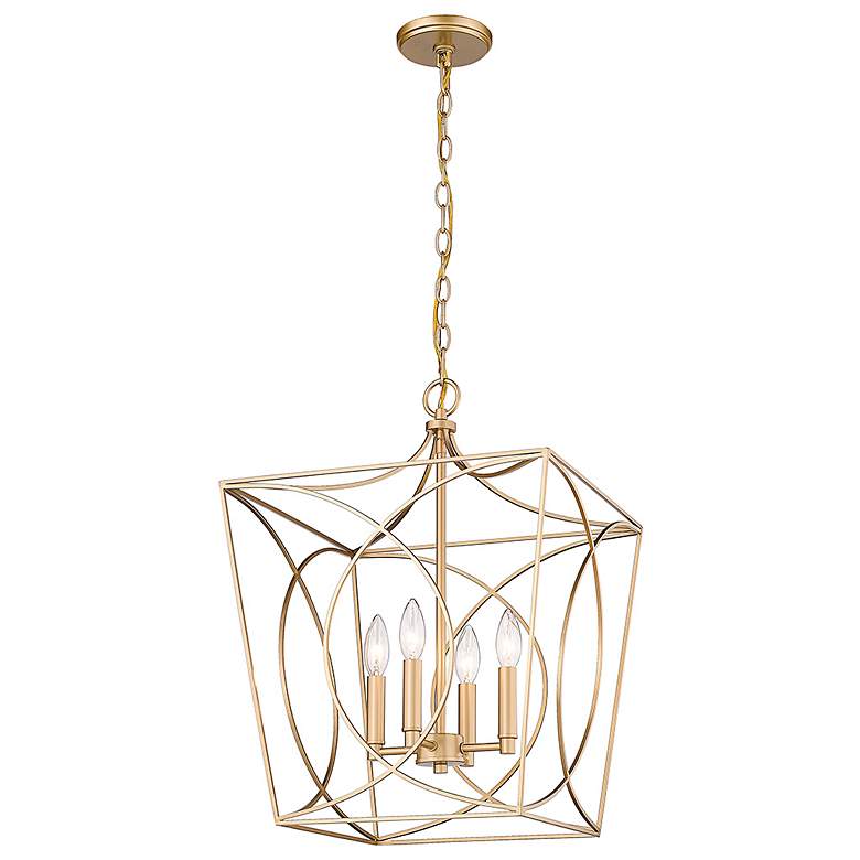 Image 4 Millennium Lighting Tracy 15.9" Wide 4-Light Pendant light more views