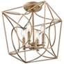 4_Millennium Lighting Tracy 4-Light Indoor Semi-Flush in Painted Modern Gold more views