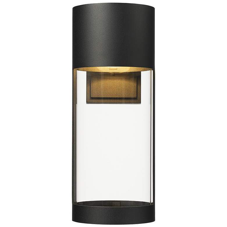 Image 1 Millennium Lighting Trefor Integrated LED Outdoor Wall Sconce in Black