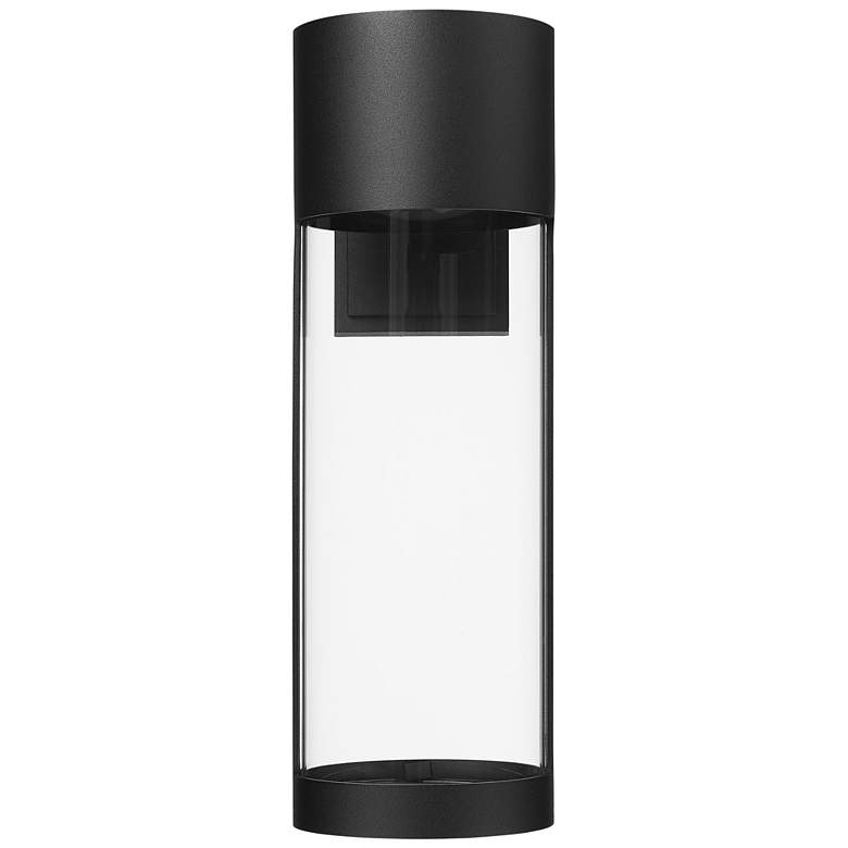 Image 1 Millennium Lighting Trefor Integrated LED Outdoor Wall Sconce in Black