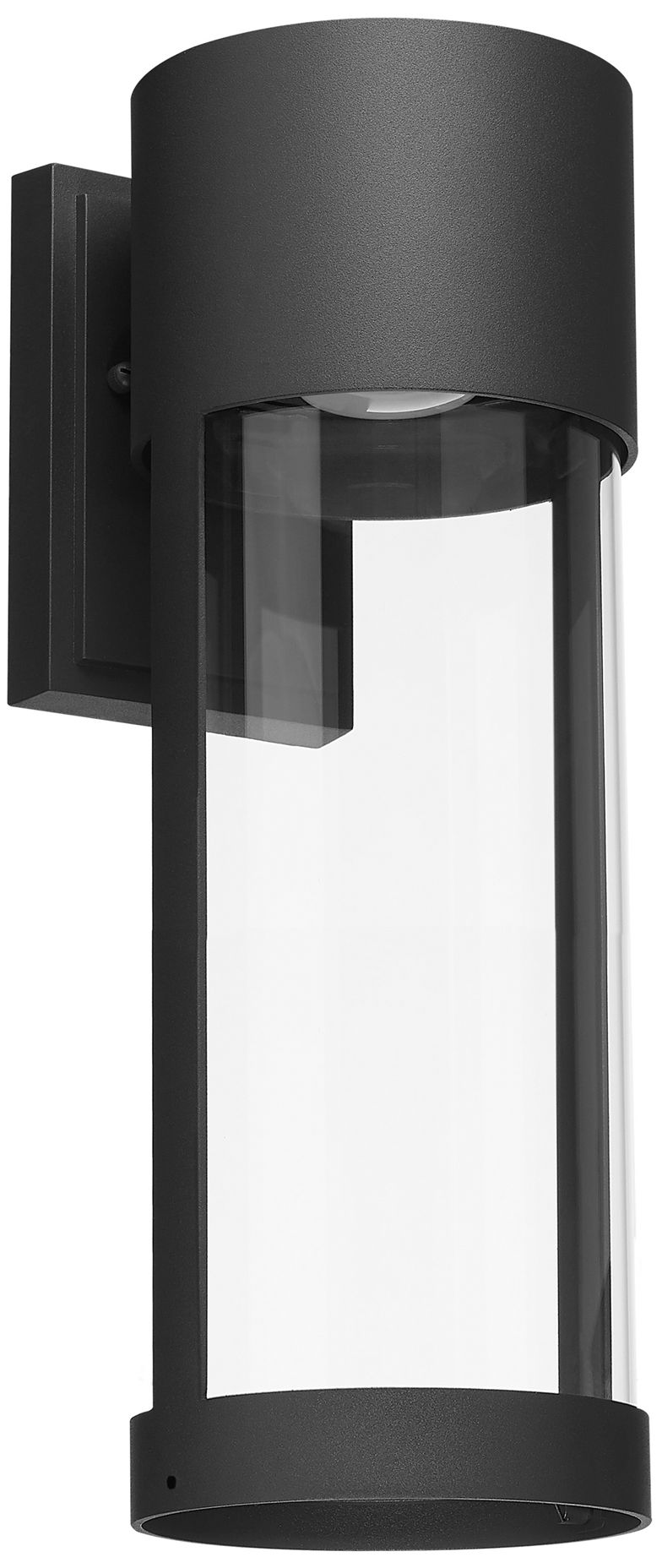 Image 4 Millennium Lighting Trefor Integrated LED Outdoor Wall Sconce in Black more views