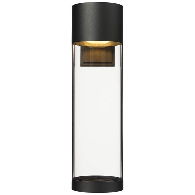 Image 1 Millennium Lighting Trefor Integrated LED Outdoor Wall Sconce in Black