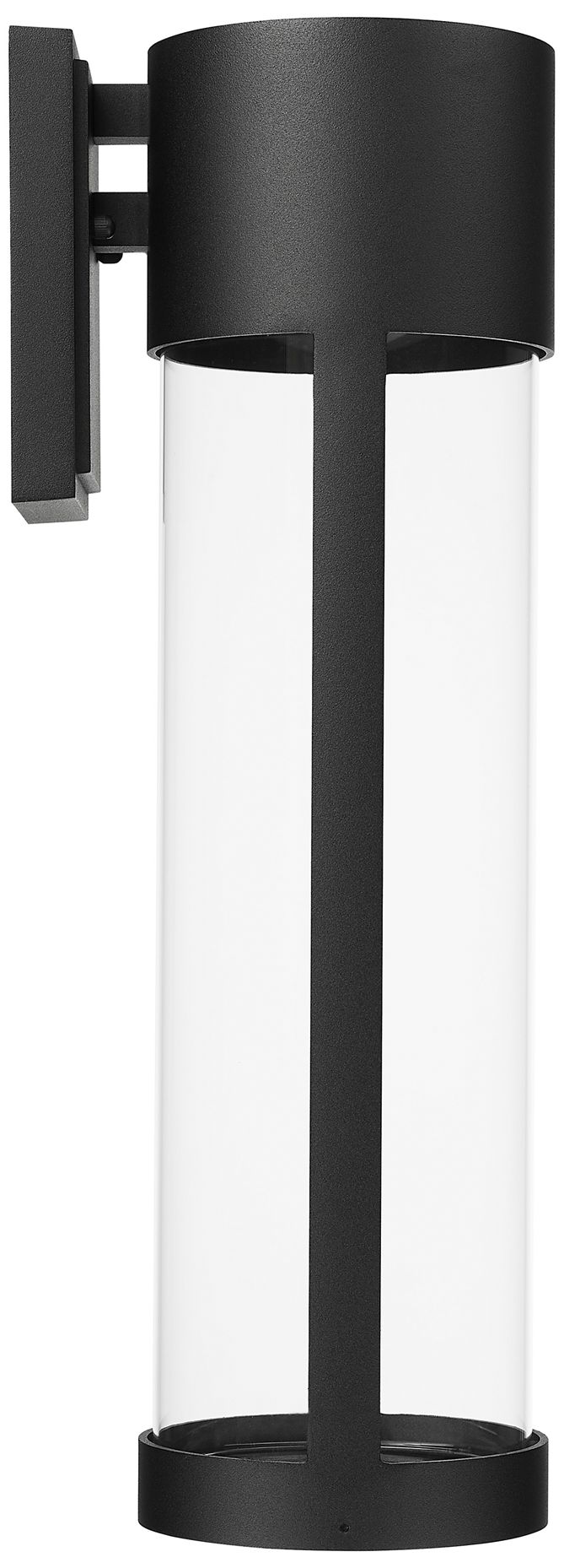 Image 4 Millennium Lighting Trefor Integrated LED Outdoor Wall Sconce in Black more views