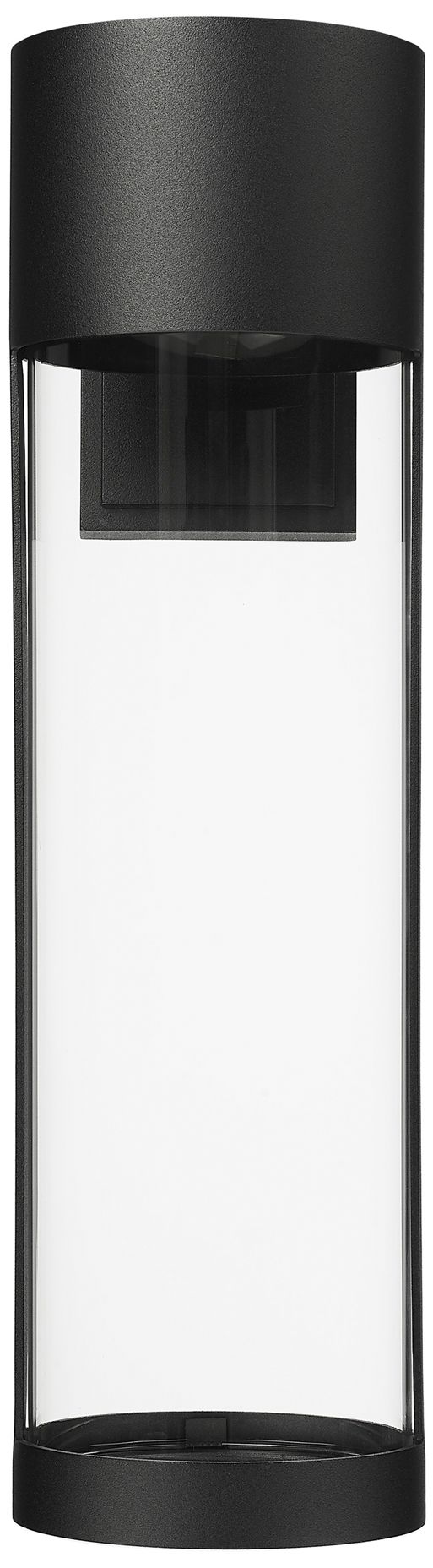 Image 6 Millennium Lighting Trefor Integrated LED Outdoor Wall Sconce in Black more views