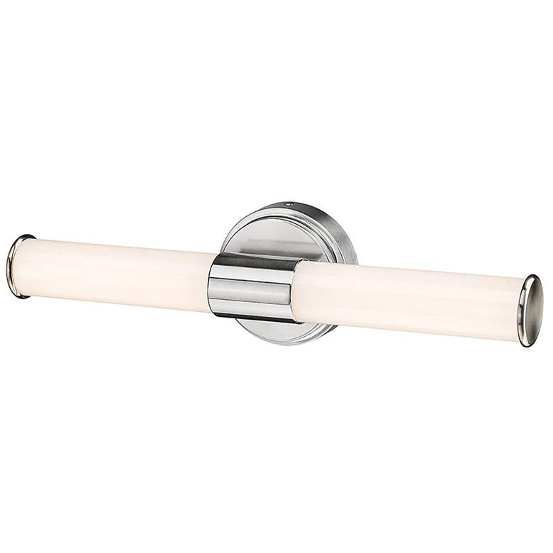 Image 7 Millennium Lighting Trumann 2 Light LED Vanity Fixture in Brushed Nickel more views
