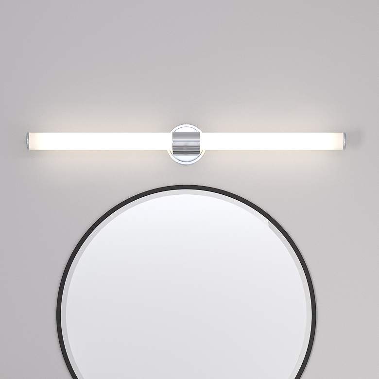 Image 2 Millennium Lighting Trumann 2 Light LED Vanity Fixture in Chrome