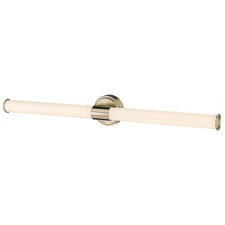 Image 7 Millennium Lighting Trumann 2 Light LED Vanity Fixture Modern Gold more views