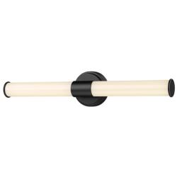 Millennium Lighting Trumann LED 2 Light Vanity Fixture in Matte Black