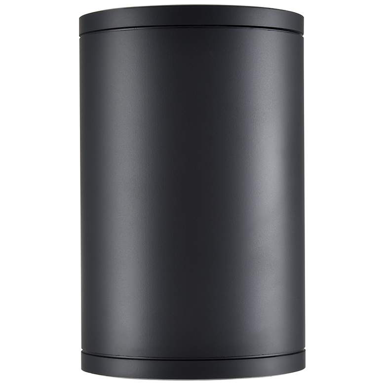 Image 1 Millennium Lighting Vegas 1-Light Outdoor Wall Sconce in Black