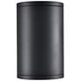 Millennium Lighting Vegas 1-Light Outdoor Wall Sconce in Black