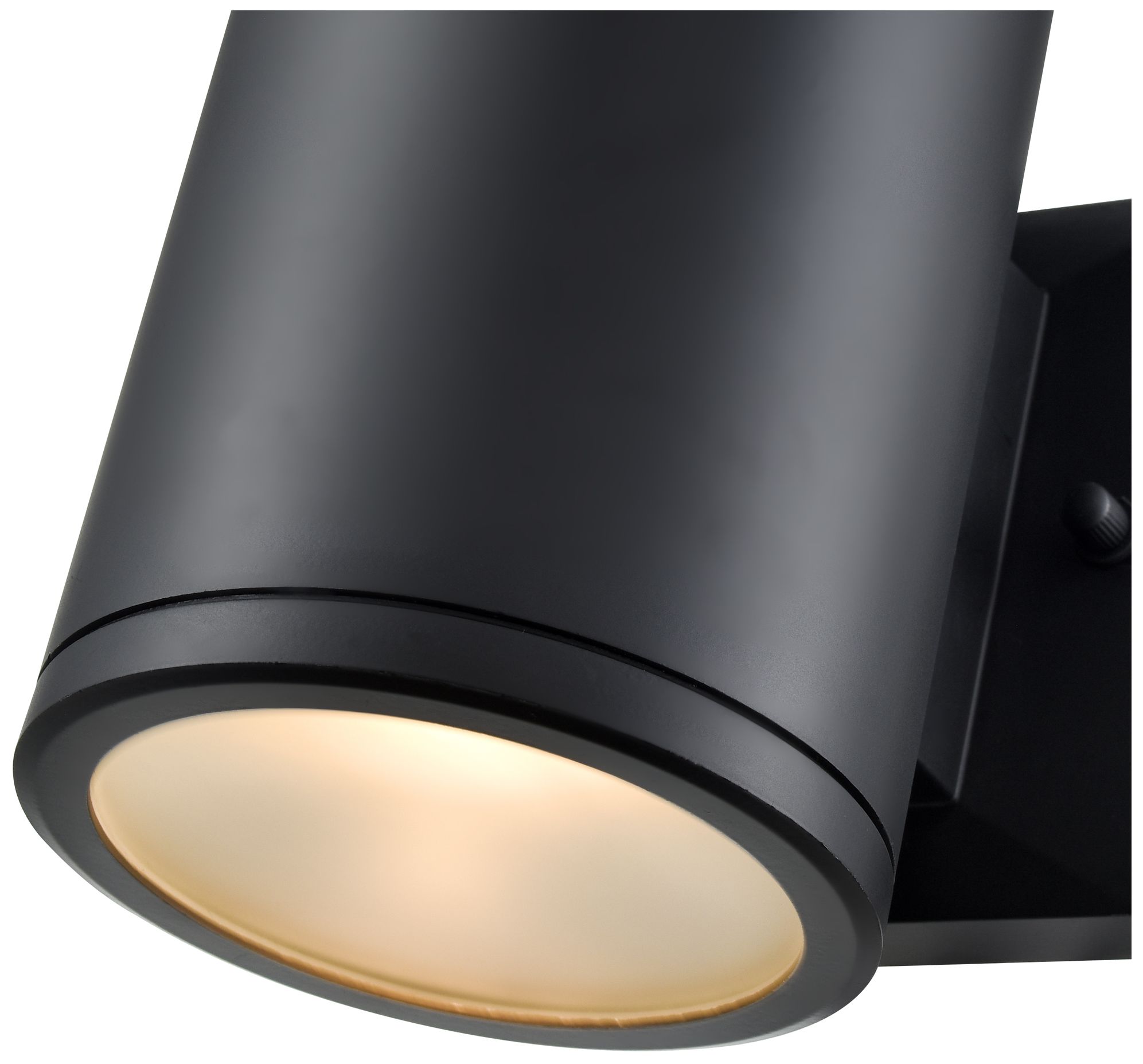 Image 6 Millennium Lighting Vegas 1-Light Outdoor Wall Sconce in Black more views