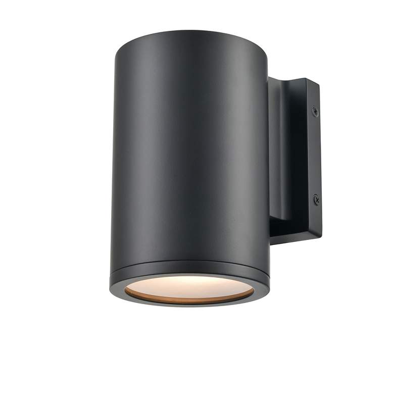 Image 2 Millennium Lighting Vegas 1-Light Outdoor Wall Sconce in Matte Black more views