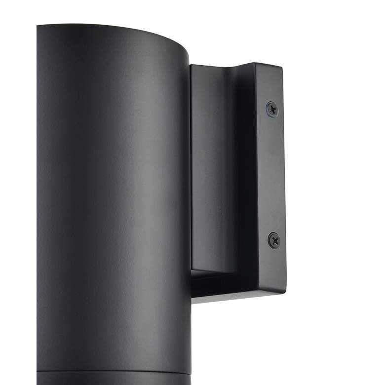Image 3 Millennium Lighting Vegas 1-Light Outdoor Wall Sconce in Matte Black more views