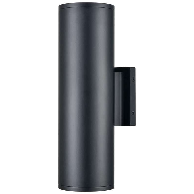 Image 1 Millennium Lighting Vegas 2-Light Outdoor Wall Sconce in Matte Black