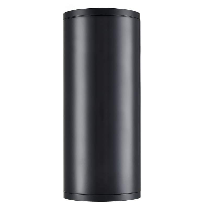 Image 1 Millennium Lighting Vegas Integrated LED Outdoor Wall Sconce in Black