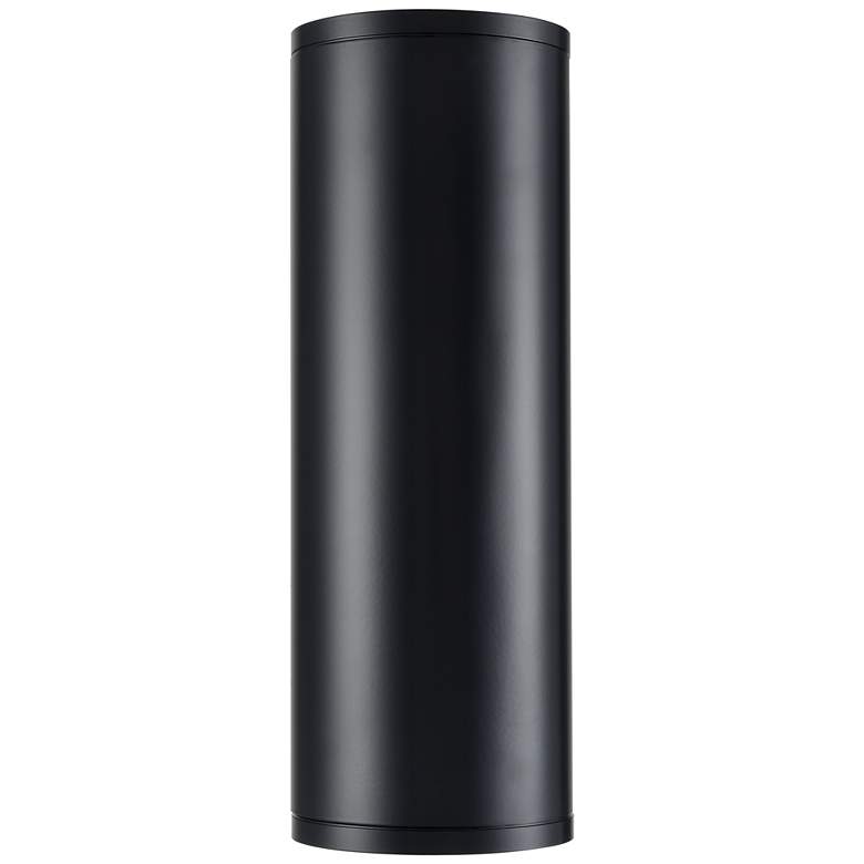 Image 1 Millennium Lighting Vegas Integrated LED Outdoor Wall Sconce in Black