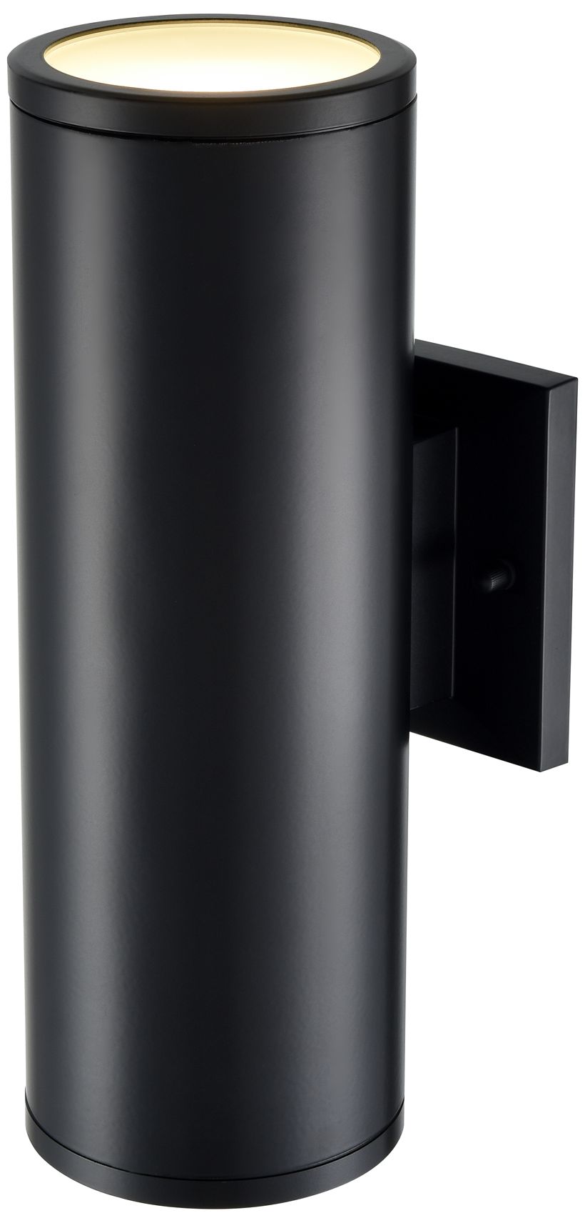 Image 3 Millennium Lighting Vegas Integrated LED Outdoor Wall Sconce in Black more views