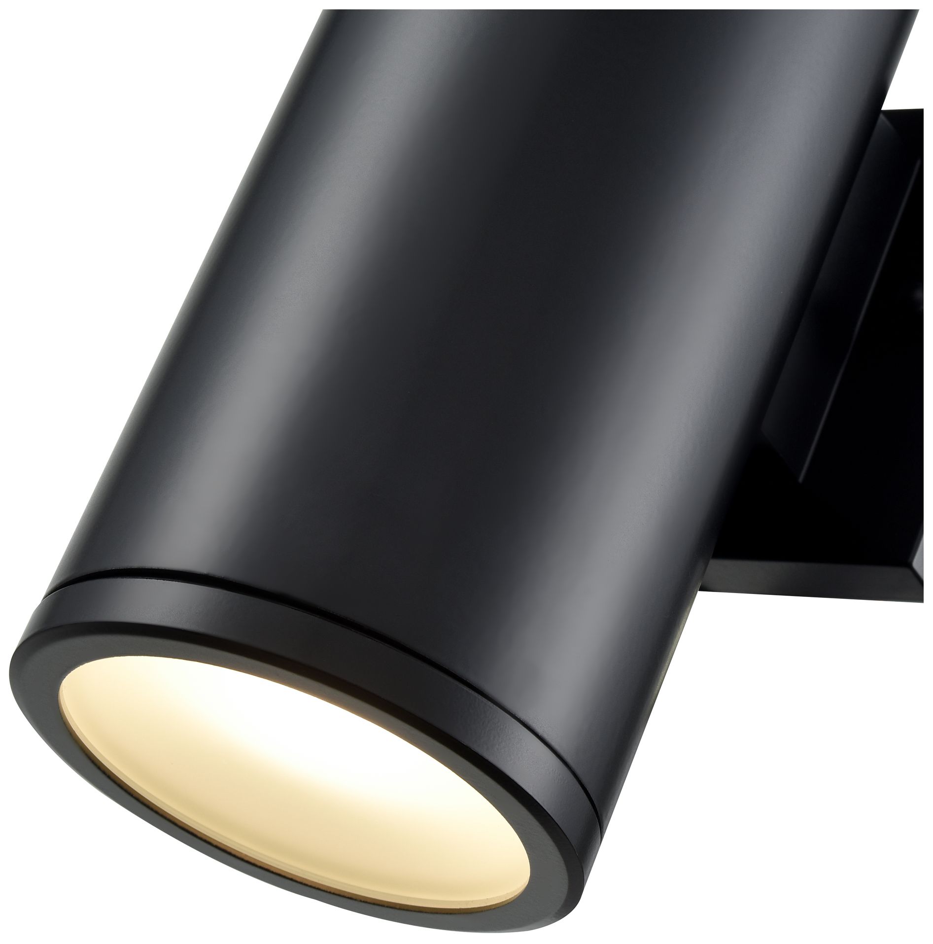 Image 6 Millennium Lighting Vegas Integrated LED Outdoor Wall Sconce in Black more views