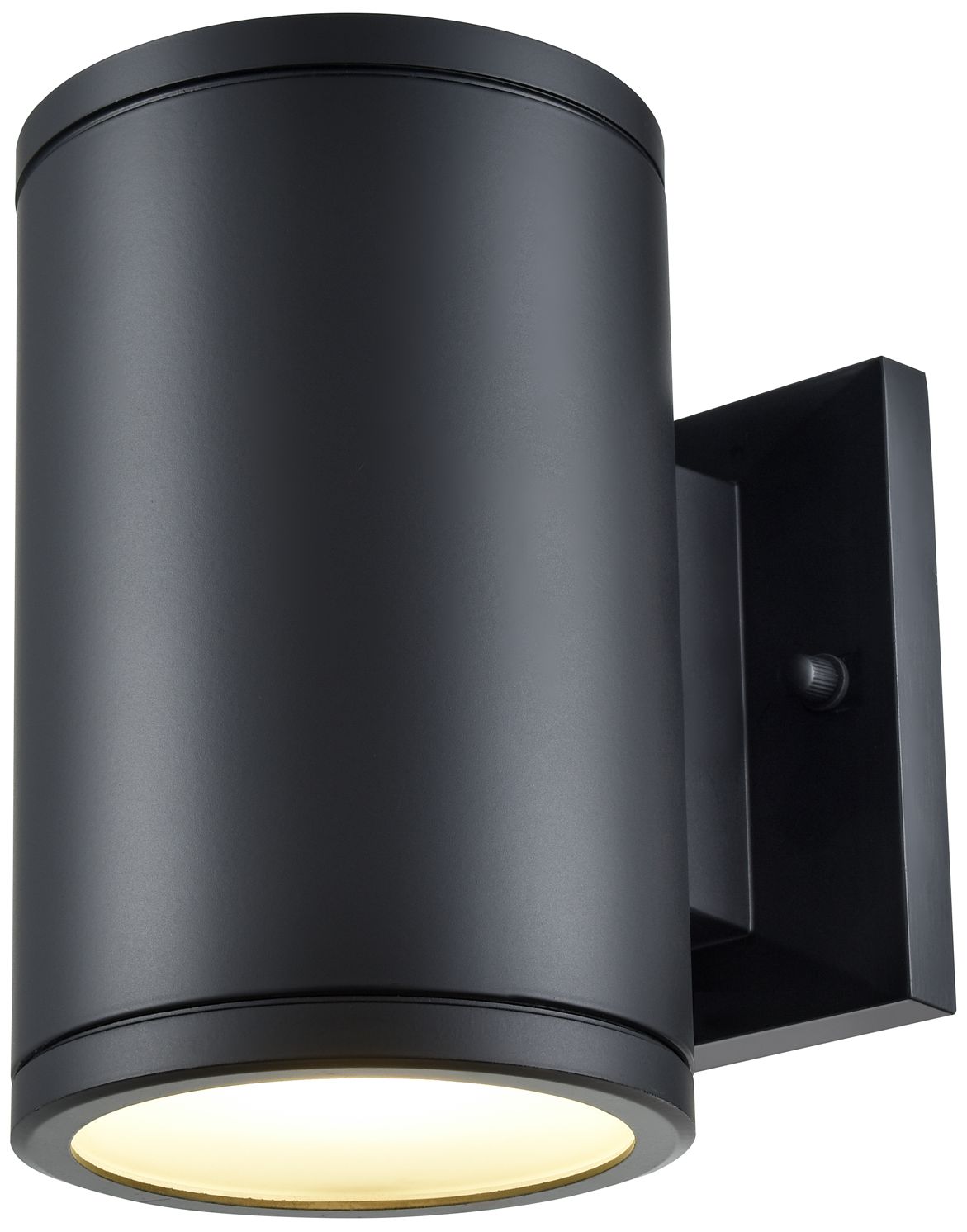 Image 4 Millennium Lighting Vegas Integrated LED Outdoor Wall Sconce in Black more views