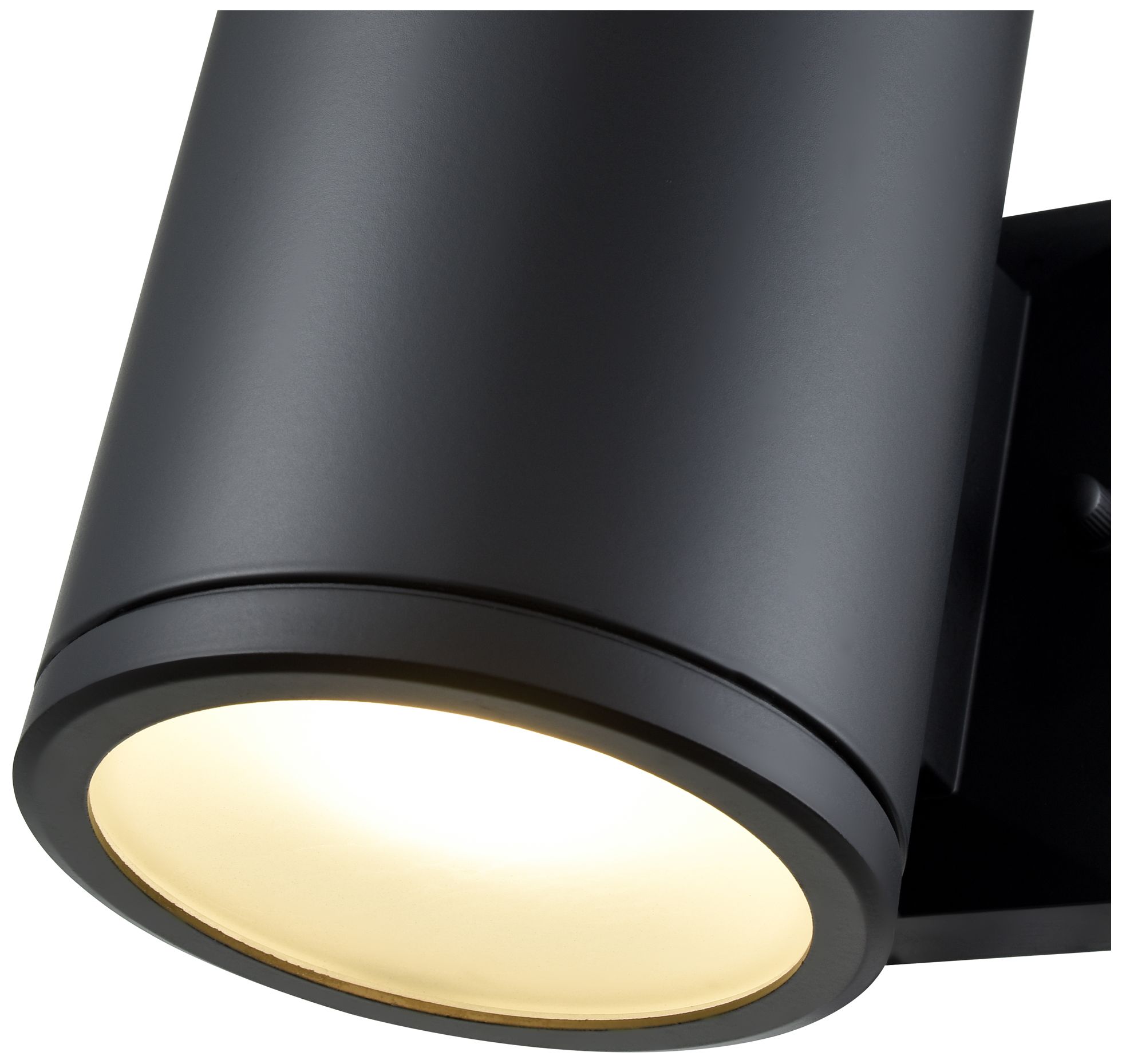 Image 6 Millennium Lighting Vegas Integrated LED Outdoor Wall Sconce in Black more views