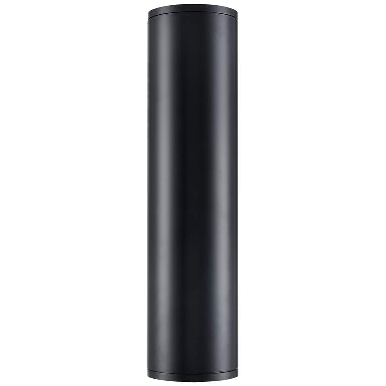 Image 1 Millennium Lighting Vegas Integrated LED Outdoor Wall Sconce in Black
