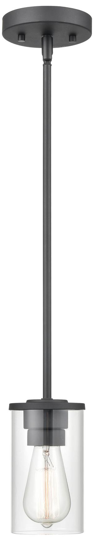 Millennium Lighting Verlana 1 Light Matte Black Pendant