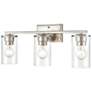 2_Millennium Lighting Verlana 3 Light Vanity Fixture in Brushed Nickel more views