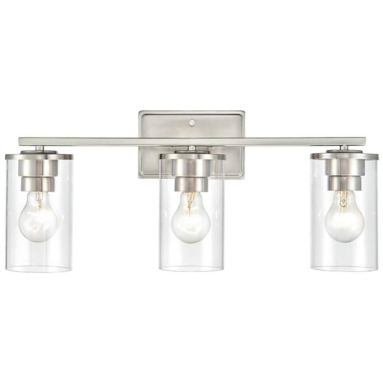 Image 4 Millennium Lighting Verlana 3 Light Vanity Fixture in Brushed Nickel more views