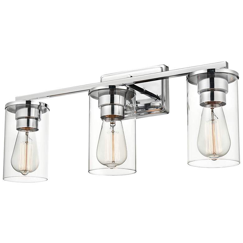 Image 7 Millennium Lighting Verlana 3 Light Vanity Fixture in Chrome more views