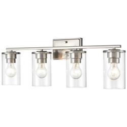 Millennium Lighting Verlana 4 Light Vanity Fixture in Brushed Nickel