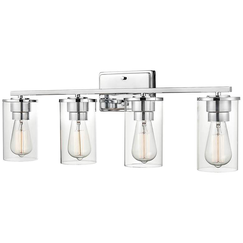 Image 3 Millennium Lighting Verlana 4 Light Vanity Fixture in Chrome more views