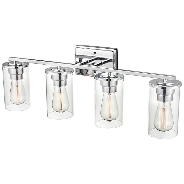 Image 4 Millennium Lighting Verlana 4 Light Vanity Fixture in Chrome more views