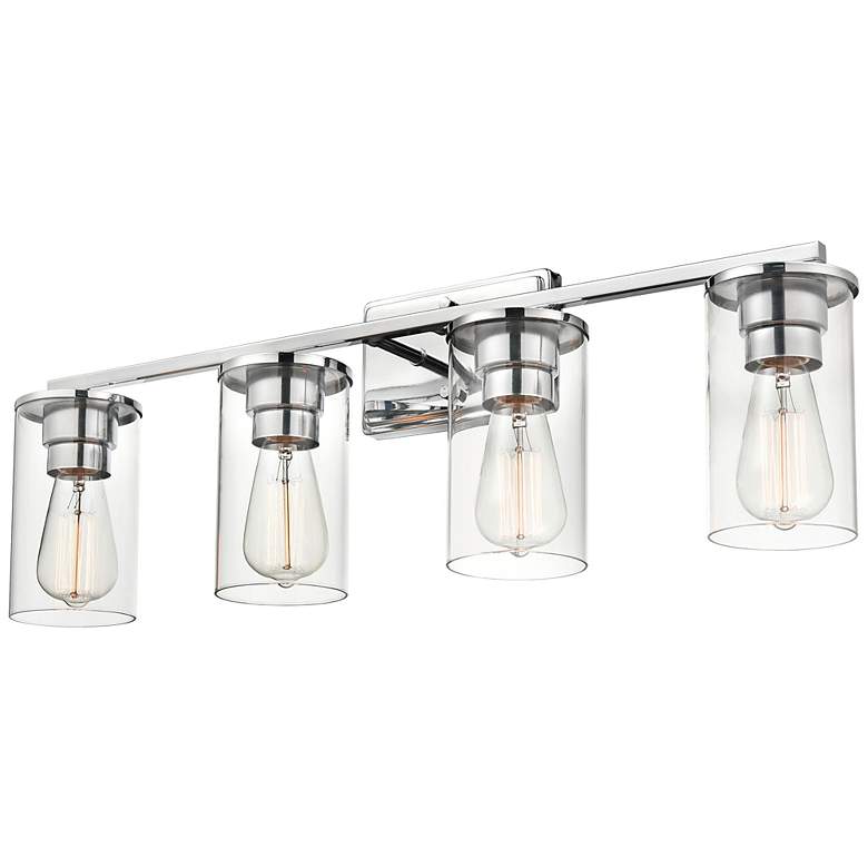 Image 5 Millennium Lighting Verlana 4 Light Vanity Fixture in Chrome more views