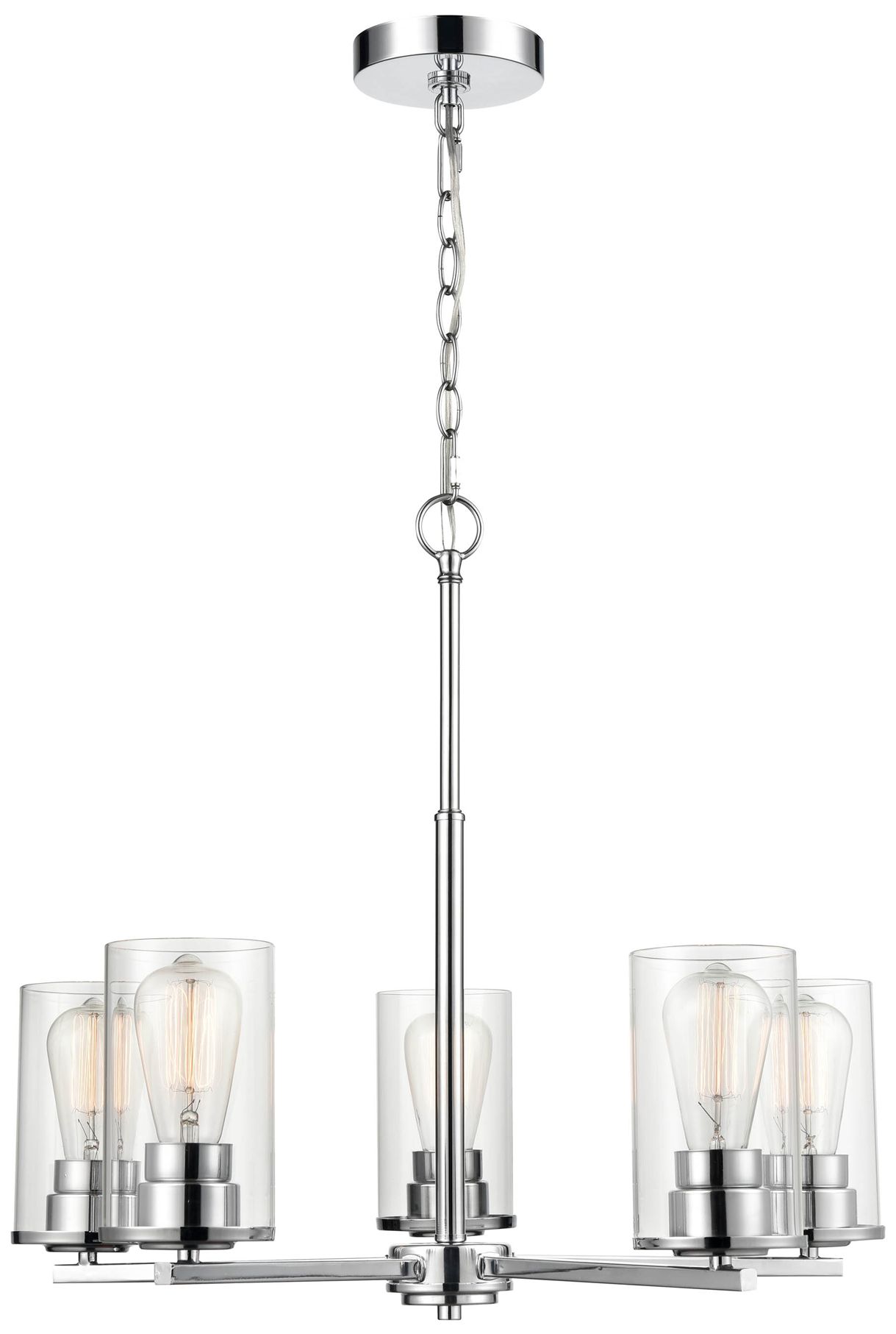 Image 3 Millennium Lighting Verlana 5 Light Chandelier Ceiling Light more views