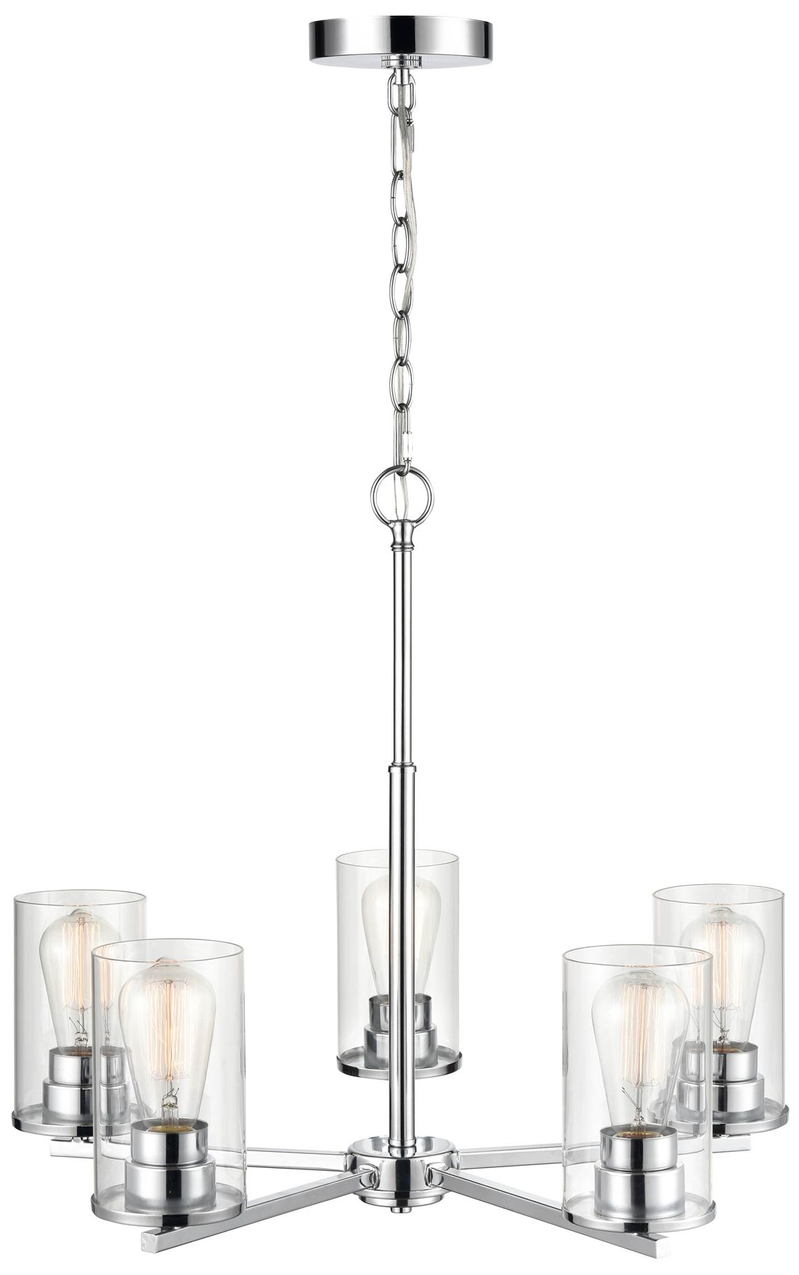 Image 4 Millennium Lighting Verlana 5 Light Chandelier Ceiling Light more views