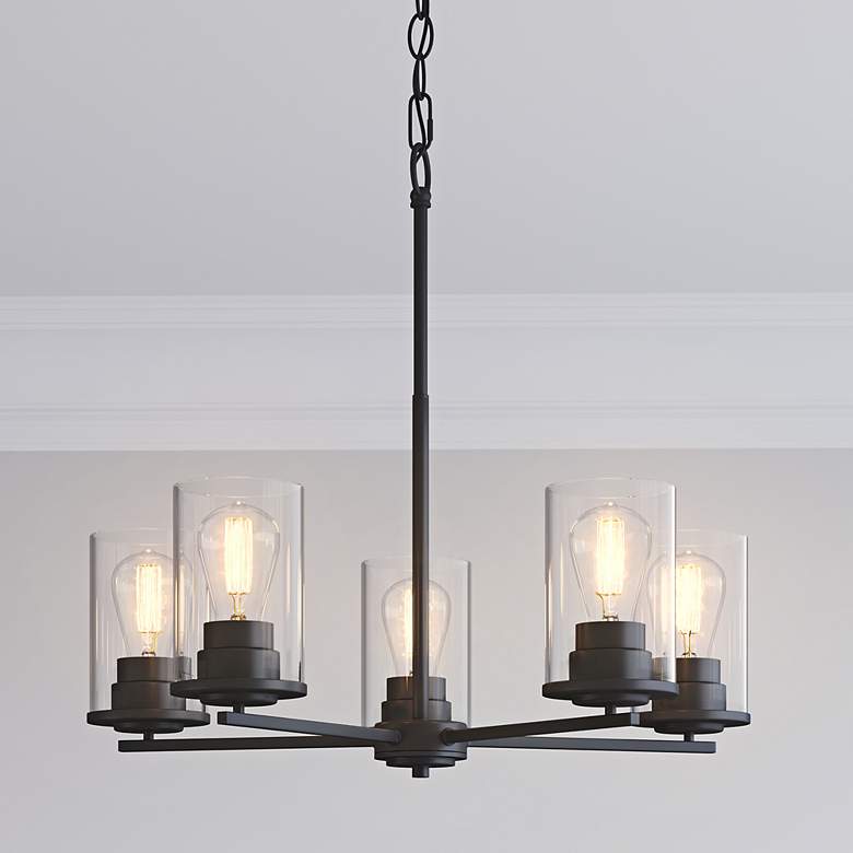 Image 1 Millennium Lighting Verlana 5 Light Chandelier Ceiling Light