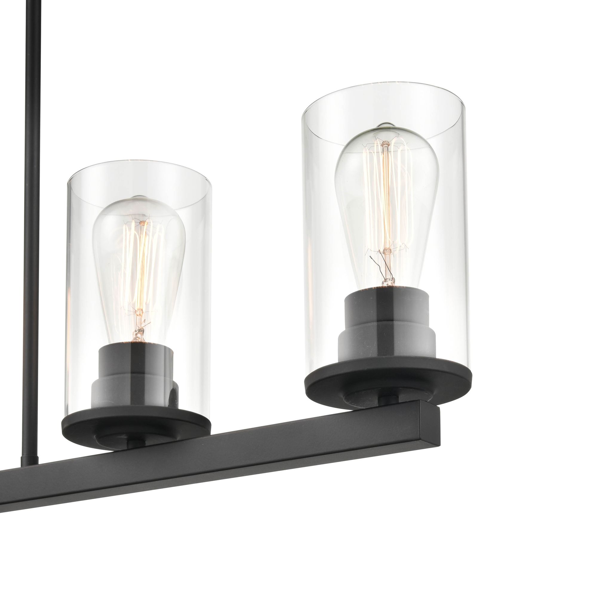 Image 4 Millennium Lighting Verlana 5 Light Island Fixture in Matte Black more views