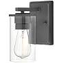 2_Millennium Lighting Verlana 8 3/4" High Matte Black Wall Sconce more views