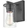3_Millennium Lighting Verlana 8 3/4" High Matte Black Wall Sconce more views