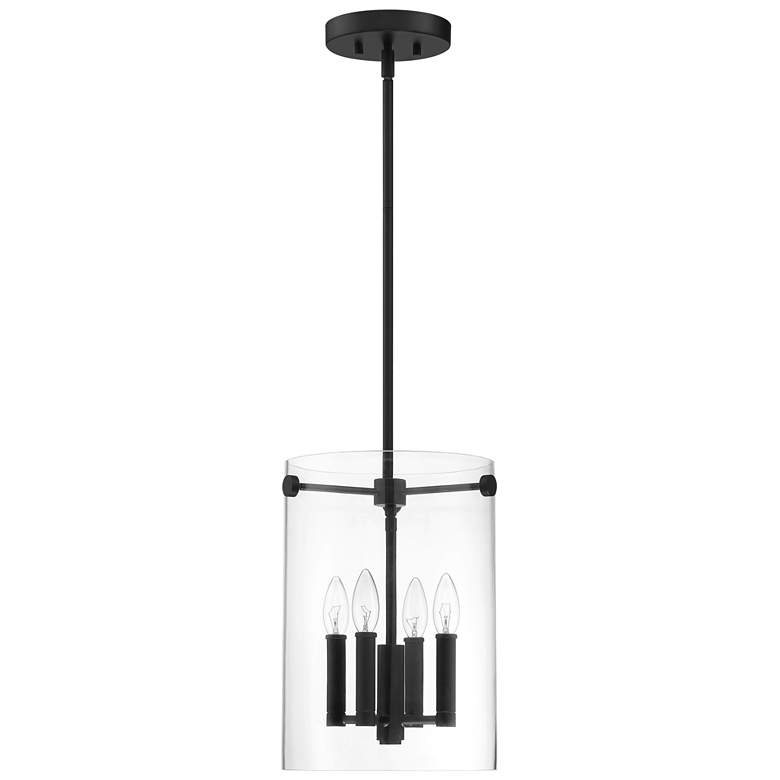 Image 1 Millennium Lighting Vissi 4-Light Pendant in Matte Black