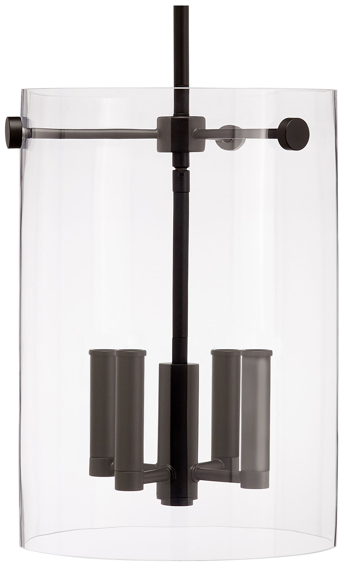 Image 3 Millennium Lighting Vissi 4-Light Pendant in Matte Black more views