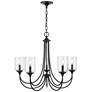 Millennium Lighting Waddingham 5-Light Chandelier in Matte Black